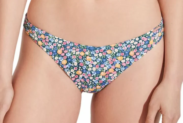 Ysabel Mora Bikini Slip Xωρίς Ραφές και χωρίς λάστιχα Floral-81774