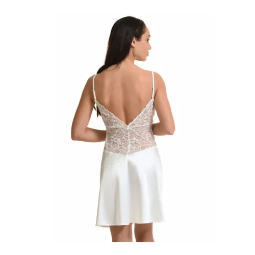 Miss Rosy Σατέν Νυχτικό Bridal Lingerie 5350