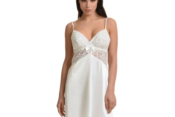 Miss Rosy Σατέν Νυχτικό Bridal Lingerie 5350
