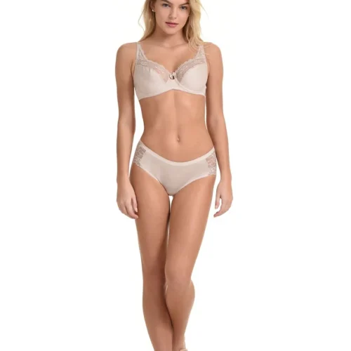 Miss Rosy Σουτιέν Με Μπαλένες 100% Cotton F Cup