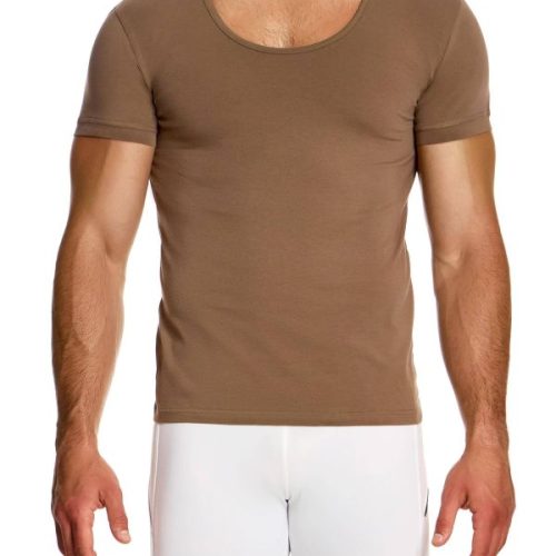 Modus Vivendi Aνδρική Φανέλα Antibacterial T-Shirt 15641 Dark-Skin