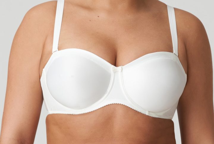 PrimaDonna Σουτιέν Strapless Satin 0161331 Λευκό