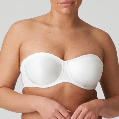 PrimaDonna Σουτιέν Strapless Satin 0161331 Λευκό