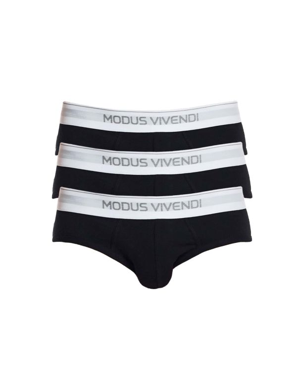 Modus Vivendi Ανδρικά Σλιπ Staple 3-Pack Brief 12411-1 Multi