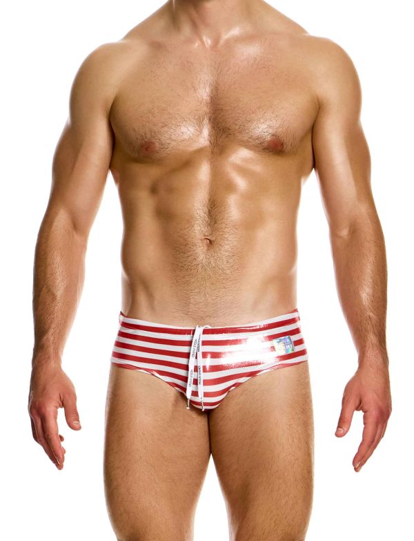 Modus Vivendi Ανδρικό Μαγιό Laminated Classic Brief DS2413 Red