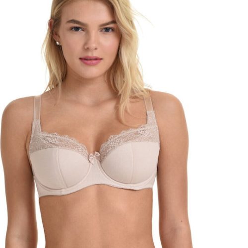 Miss Rosy Σουτιέν Βαμβακερό Με Μπαλένες Για Μεγάλο Στήθος