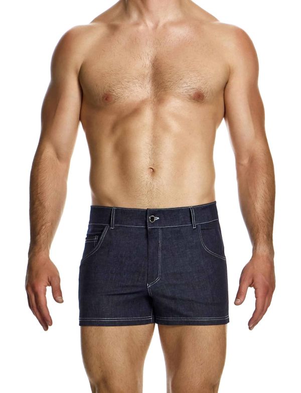 Modus Vivendi Ανδρικό Denim 5P Shorts 11462 Blue