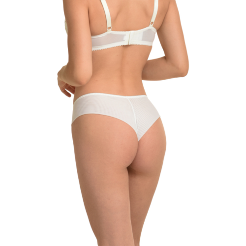 Miss Rosy Γυναικείο Brazil Με Κέντημα 11137 Ivory