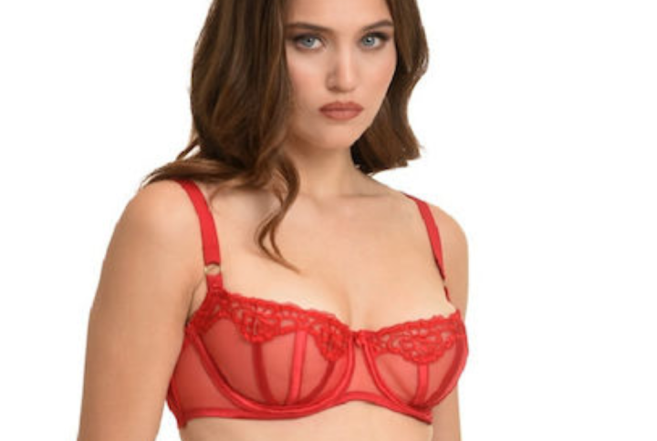 Miss Rosy Σουτιέν Balconette Με Δαντέλα D,E Cup