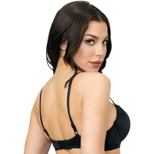 Miss Rosy T-Shirt Σουτιέν Με Ενίσχυση B,C Cup 218 Black